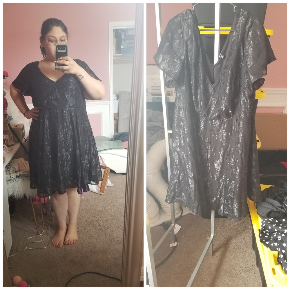 Torrid shimmer dress